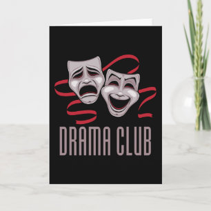 Drama Club Komedie- en tragediemaskers Kaart