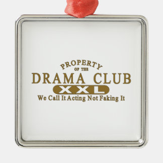 Drama Club Metalen Ornament