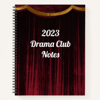 Drama Club Theater Notitieboek