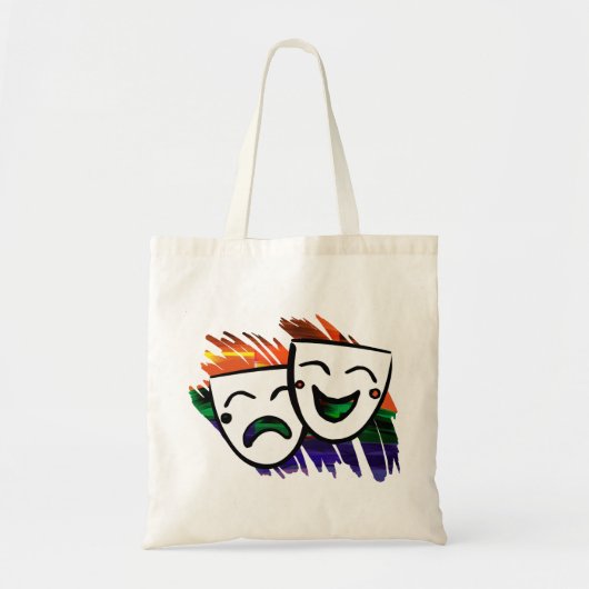 Drama Color Splash Tote Bag (Voorkant)