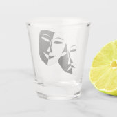 drama comedy en tragisch glas (Achterkant)