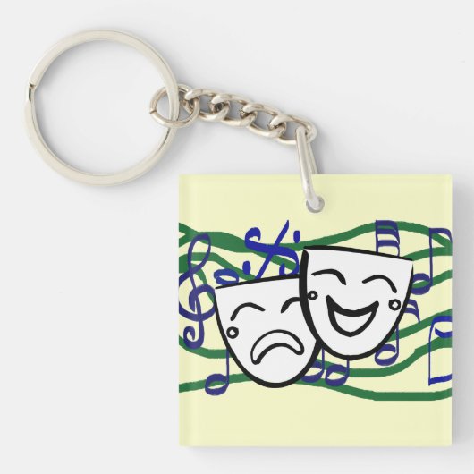 Drama: de Musical Sleutelhanger (Voorkant)