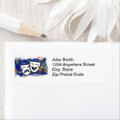 Drama de muzikale plons etiket (Insitu)