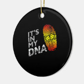 Drama-DNA-Shirt voor een dramaActor Keramisch Ornament (Links)