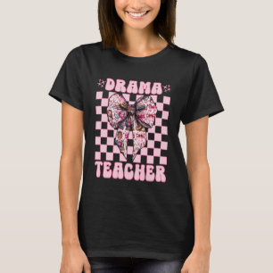 Drama Docent Drama Lesgeven Theater Masker Acteur T-shirt
