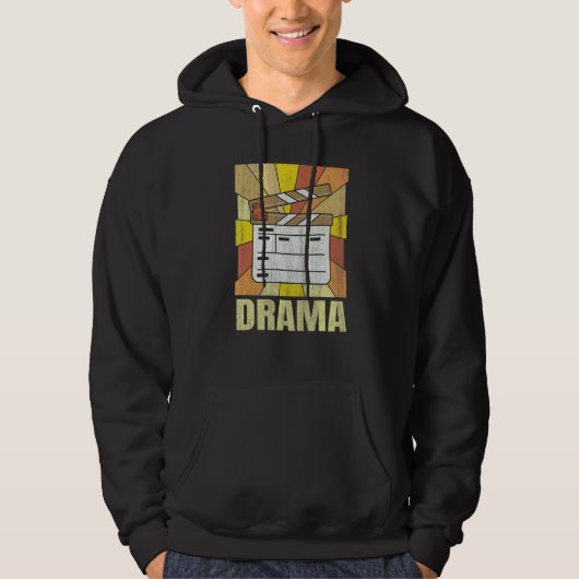 Drama For A Musical Actor Hoodie (Voorkant)