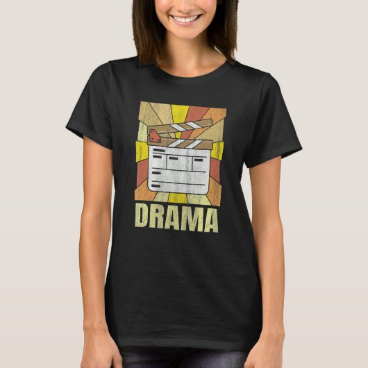 Drama For A Musical Actor T-shirt (Voorkant)