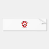 Drama Free Zone Bumpersticker (Voorkant)