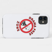 Drama Free Zone Case-Mate iPhone Case (Achterkant (horizontaal))