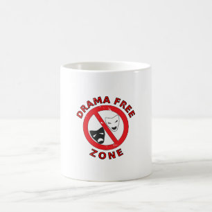 Drama Free Zone Koffiemok