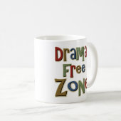 Drama Free Zone Koffiemok (Voorkant rechts)