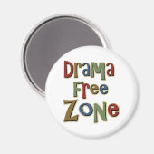 Drama Free Zone Magneet (Voorkant / Achterkant)