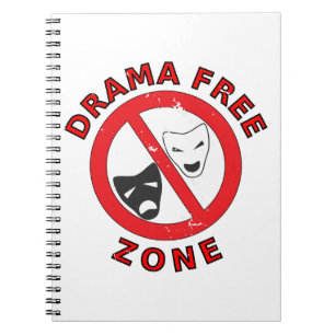 Drama Free Zone Notitieboek