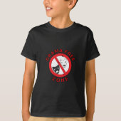 Drama Free Zone T-shirt (Voorkant)