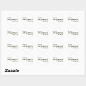 Drama Genius Ronde Sticker (Vel)