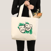 Drama Grote Tote Bag (Voorkant (product))