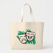 Drama Grote Tote Bag (Voorkant)