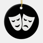 Drama Ideology Keramisch Ornament (Voorkant)