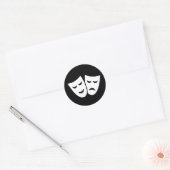 Drama Ideology Ronde Sticker (Envelop)