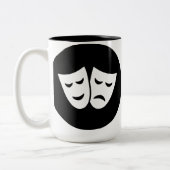 Drama Ideology Tweekleurige Koffiemok (Links)