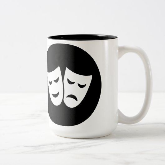Drama Ideology Tweekleurige Koffiemok (Rechts)