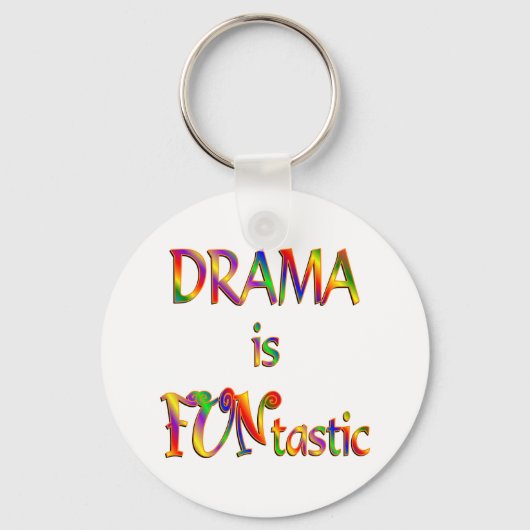 Drama is FUNtastic Sleutelhanger (Voorkant)