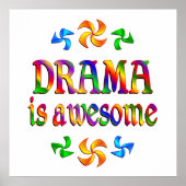 Drama is Geweldige Poster (Voorkant)