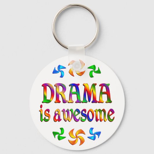 Drama is Geweldige Sleutelhanger (Voorkant)