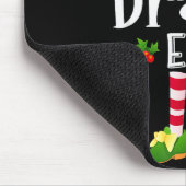 Drama Kerst Elf Bijpassende Pyjama Kerstmis Feest Muismat (Hoek)