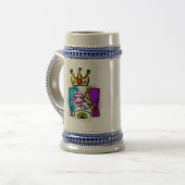 Drama King met Drama King in scriptletters Bierpul (Voorkant links)