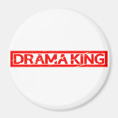 Drama King Stamp Magneet (Voorkant)