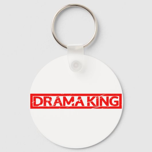 Drama King Stamp Sleutelhanger (Voorkant)