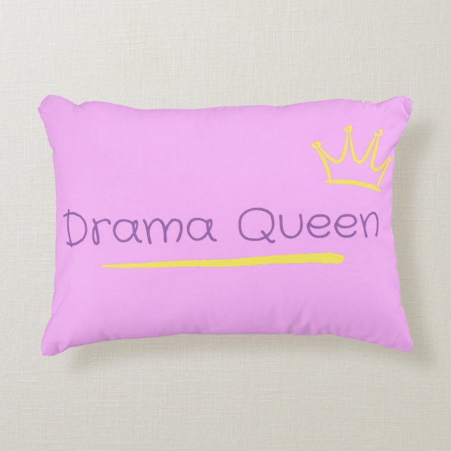 Drama Koningin Accent Kussen (Voorkant)
