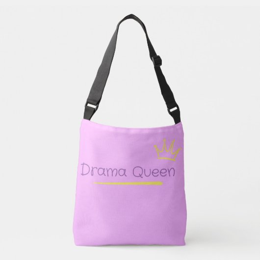 Drama Koningin Crossbody Tas (Voorkant)