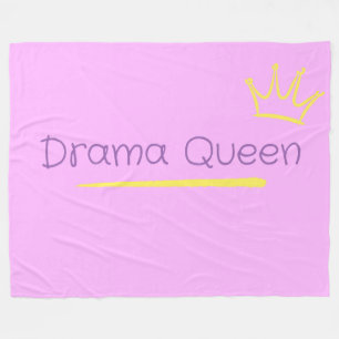 Drama Koningin Fleece Deken