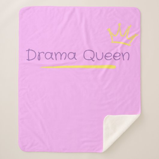 Drama Koningin Sherpa Deken (Voorkant)