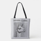 Drama Lama Grappige Boodschappentas Tote Bag (Achterkant)