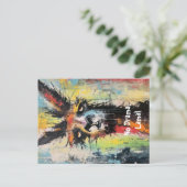 Drama Lama Personalisierbar Funky Hipster Niedlich Briefkaart (Staand voorkant)