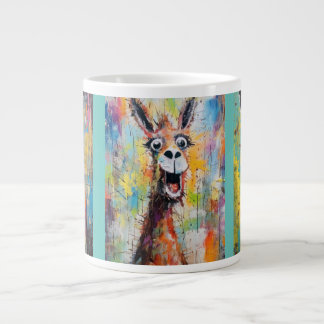 Drama Lama Personalisierbar Funky Hipster Niedlich Grote Koffiekop