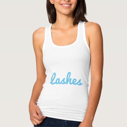 Drama Lashes Tanktop (Voorkant)