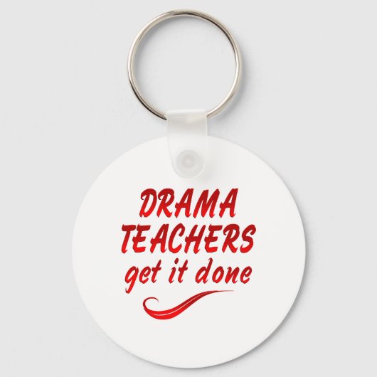 Drama-leraren Sleutelhanger (Voorkant)