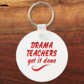 Drama-leraren Sleutelhanger (Voorkant)