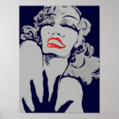 Drama Lips CHANGE COLOR ~ Poster 16x12 (Voorkant)