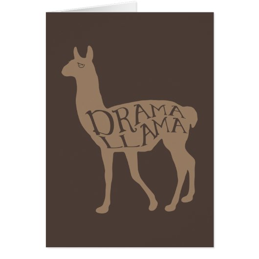 Drama Llama (Voorkant)