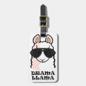 Drama Llama Bagagelabel (Voorkant verticaal)