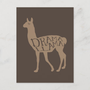 Drama Llama Briefkaart
