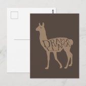 Drama Llama Briefkaart (Voorkant / Achterkant)