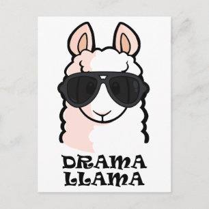 Drama Llama Briefkaart