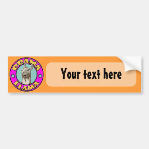 Drama Llama Bumpersticker