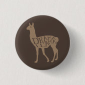 Drama Llama Button (Voorkant)